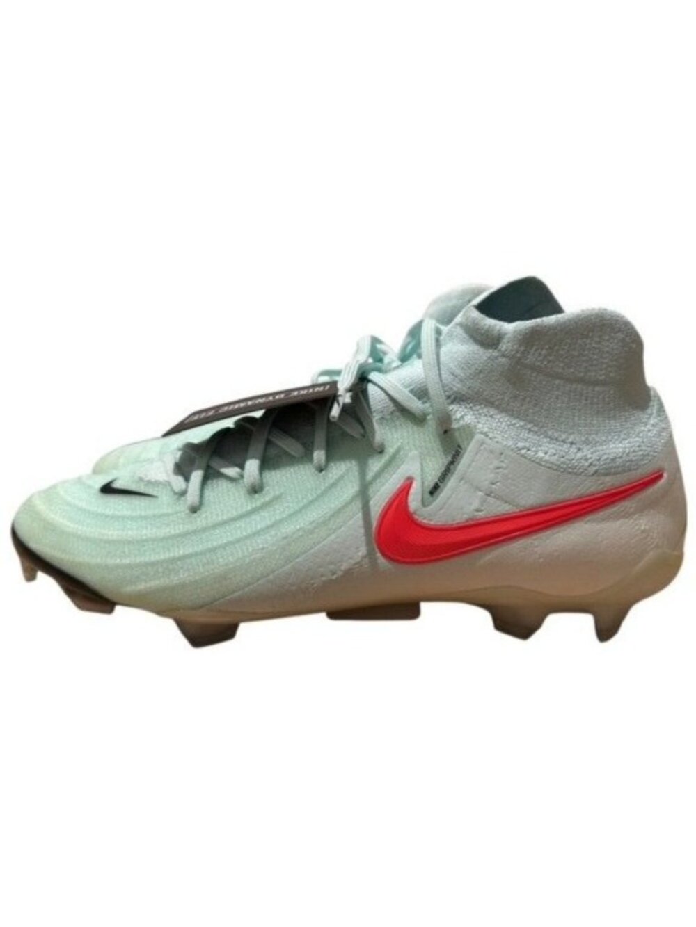 Nike Phantom Luna II Pro FG Soccer Cleats Mint/Atomic Red FG2575-300 Mens 10 NEW